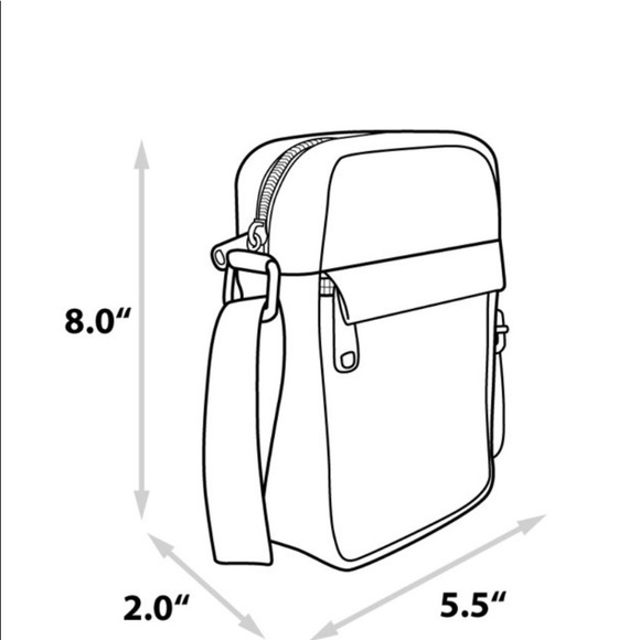 Buckle down Disney bag crossbody Bambi 70’s flower collage - Picture 6 of 6